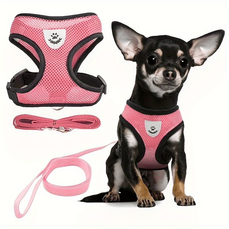 Reflective Cat Harness And Leash