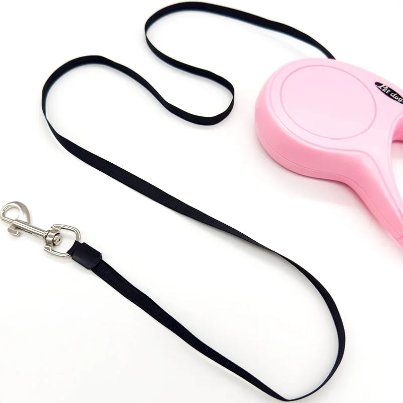 Retractable Ribbon Pet Lead