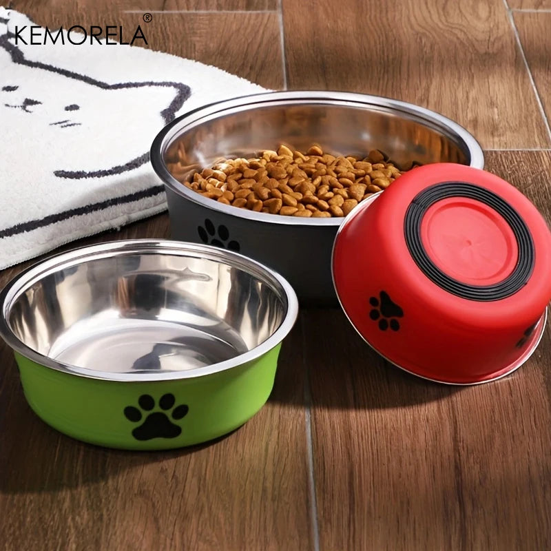 Stainless Steel Non-Slip Dog Bowl