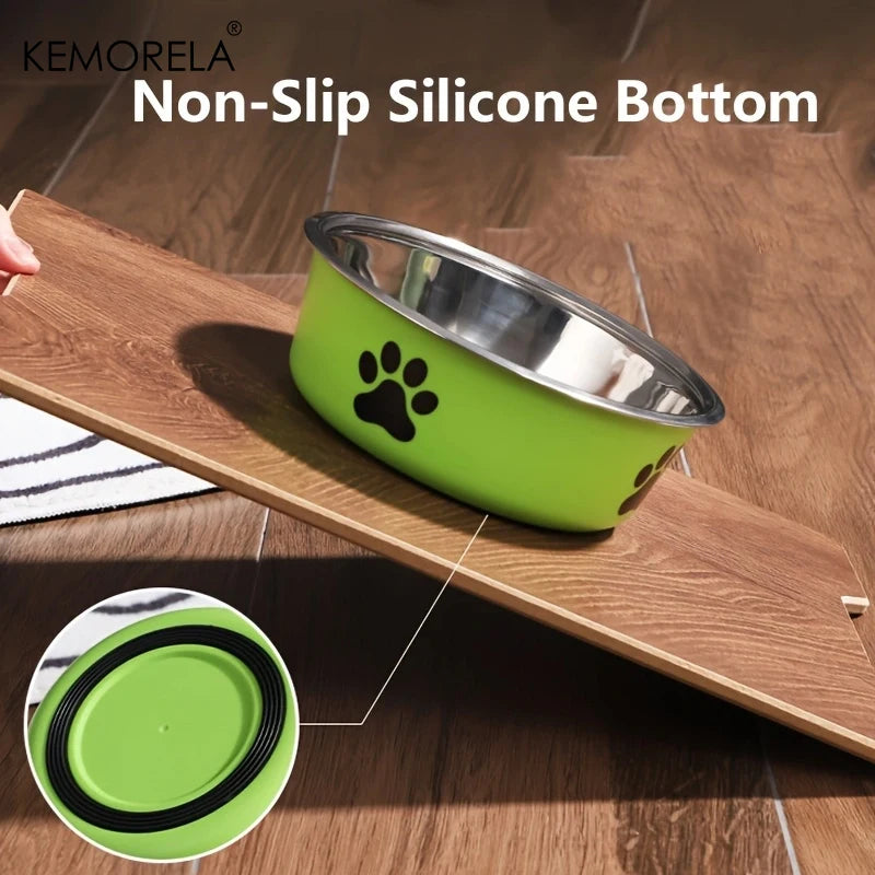 Stainless Steel Non-Slip Dog Bowl