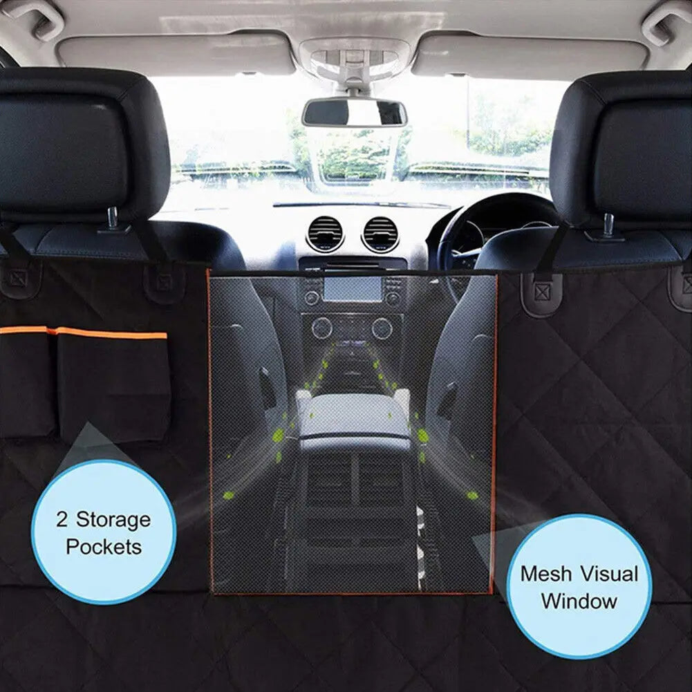 Car Rear Back Seat Cover Waterproof Cushion Mat